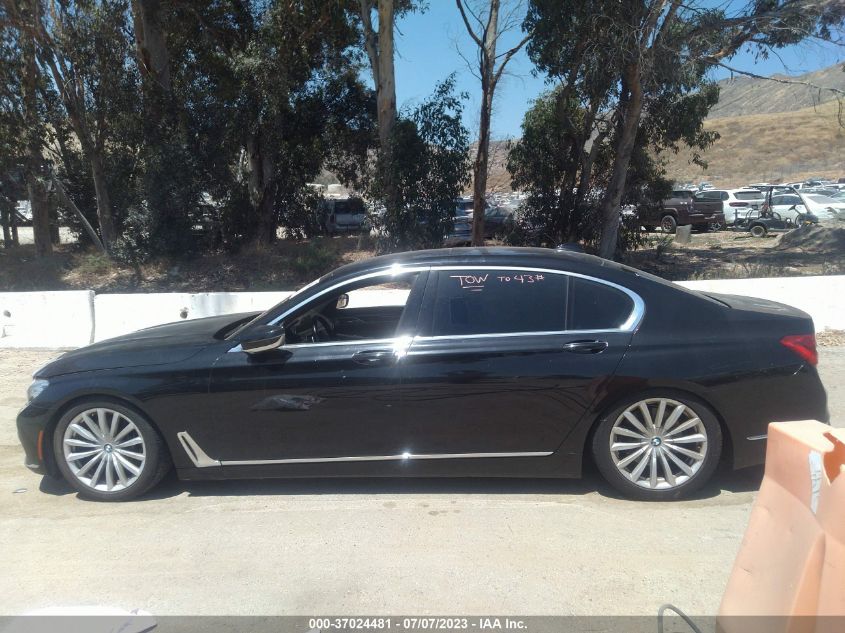 2017 BMW 7 SERIES 740I - WBA7E2C51HG740143