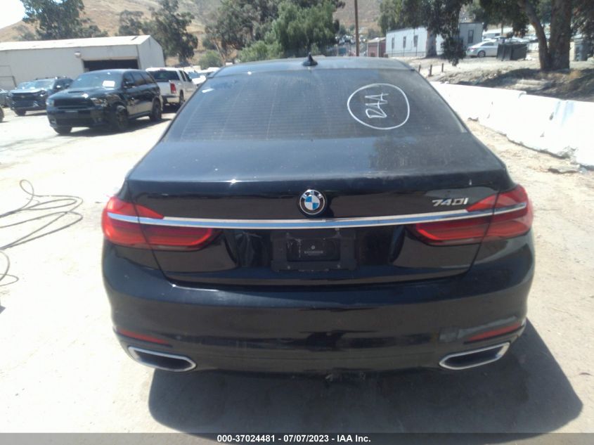 2017 BMW 7 SERIES 740I - WBA7E2C51HG740143