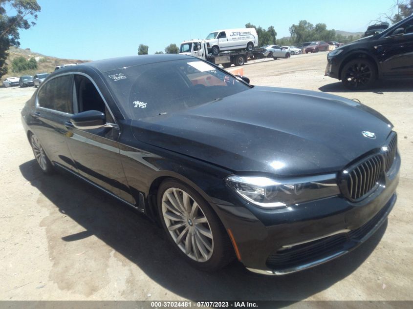 2017 BMW 7 SERIES 740I - WBA7E2C51HG740143