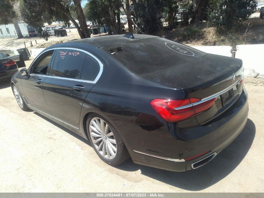 2017 BMW 7 SERIES 740I - WBA7E2C51HG740143