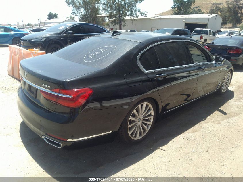 2017 BMW 7 SERIES 740I - WBA7E2C51HG740143