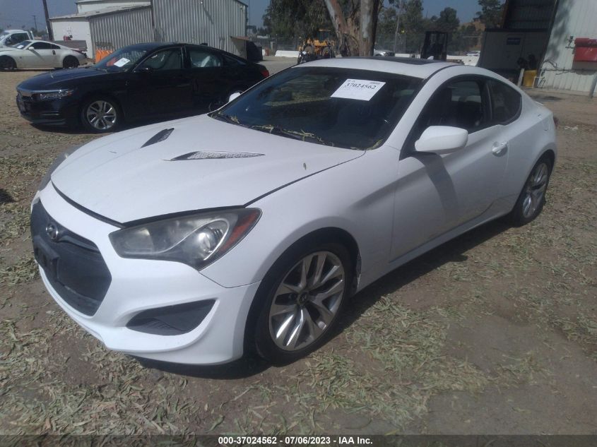 2013 HYUNDAI GENESIS COUPE 2.0T PREMIUM KMHHT6KD0DU084375