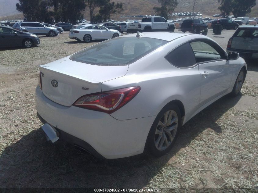 2013 HYUNDAI GENESIS COUPE 2.0T PREMIUM KMHHT6KD0DU084375