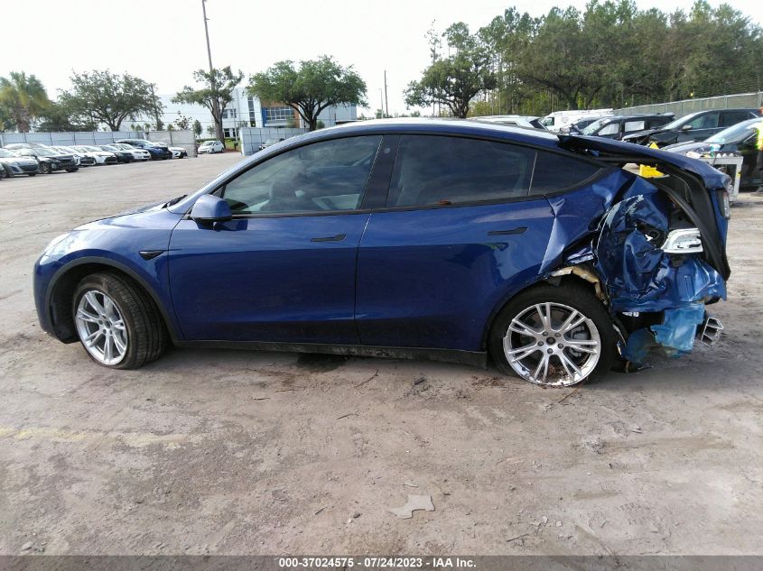 2021 TESLA MODEL Y STANDARD RANGE - 5YJYGDED9MF109128