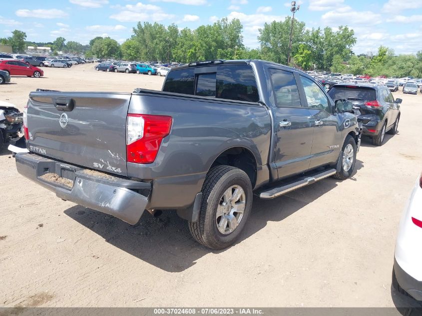 2017 NISSAN TITAN SV - 1N6AA1E53HN570839