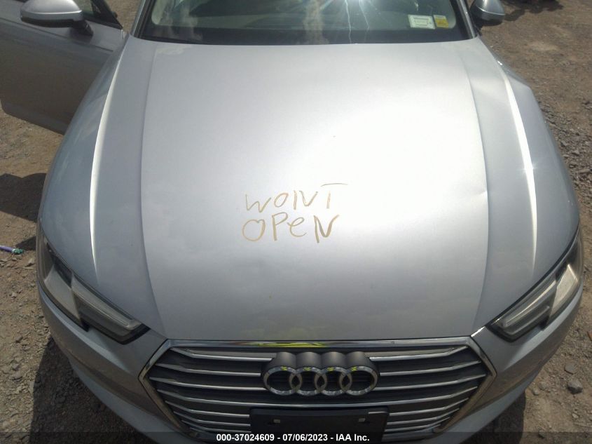 2017 AUDI A4 PREMIUM - WAUGNAF48HN049927