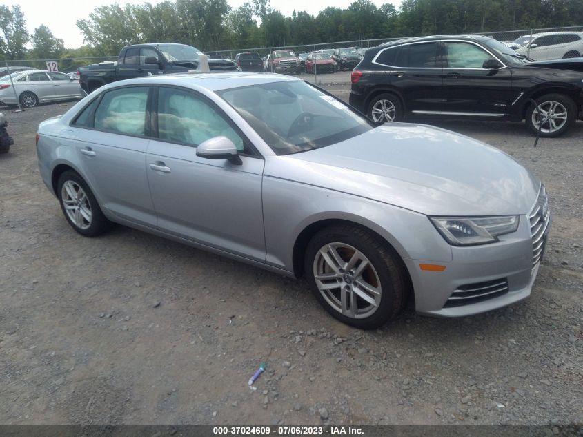 2017 AUDI A4 PREMIUM - WAUGNAF48HN049927