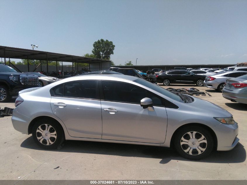 2014 HONDA CIVIC HYBRID - 19XFB4F28EE001092