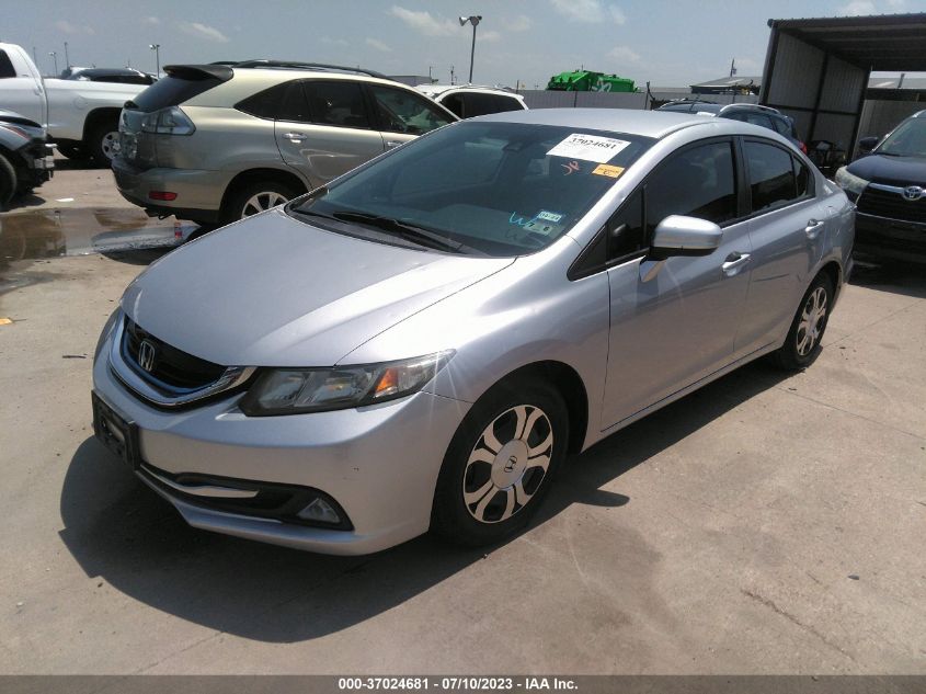 2014 HONDA CIVIC HYBRID - 19XFB4F28EE001092