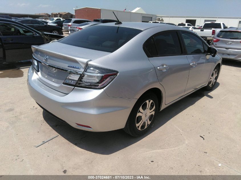 2014 HONDA CIVIC HYBRID - 19XFB4F28EE001092