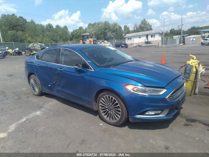 2017 FORD FUSION SE - 3FA6P0T95HR199290