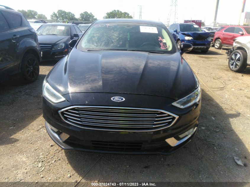 2017 FORD FUSION SE - 3FA6P0HD3HR334084
