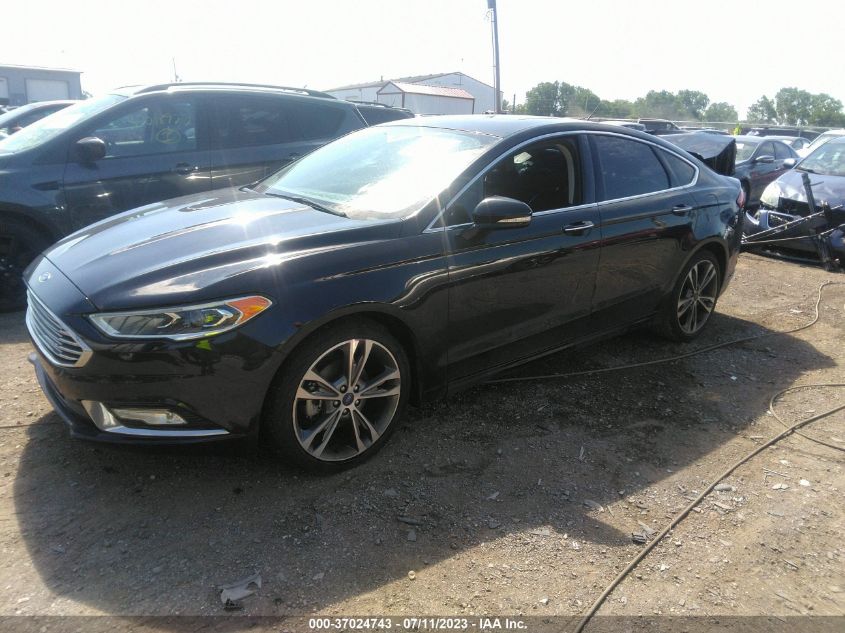 2017 FORD FUSION SE - 3FA6P0HD3HR334084