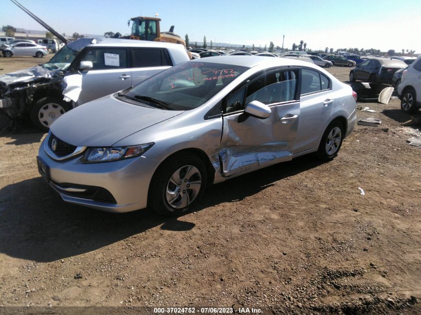2015 HONDA CIVIC SEDAN LX - 2HGFB2F56FH534449