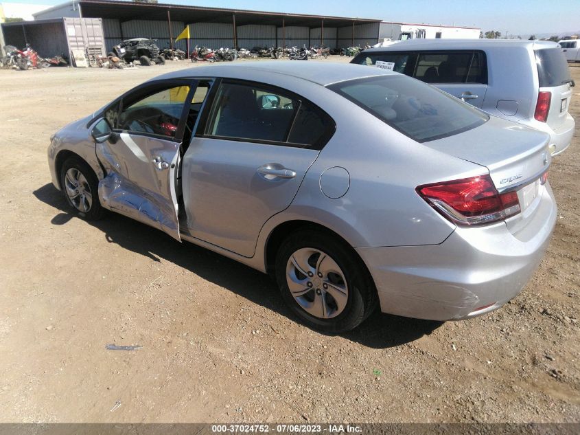 2015 HONDA CIVIC SEDAN LX - 2HGFB2F56FH534449