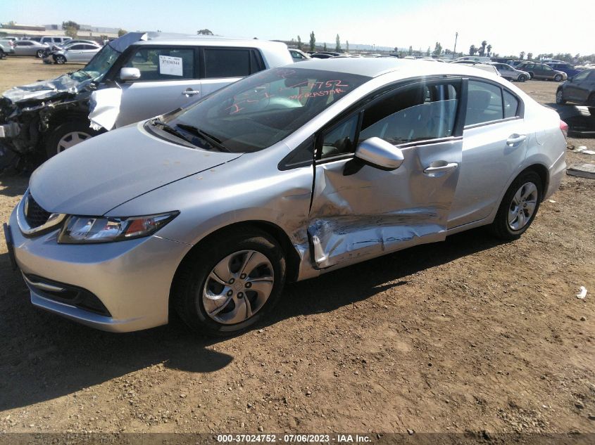 2015 HONDA CIVIC SEDAN LX - 2HGFB2F56FH534449