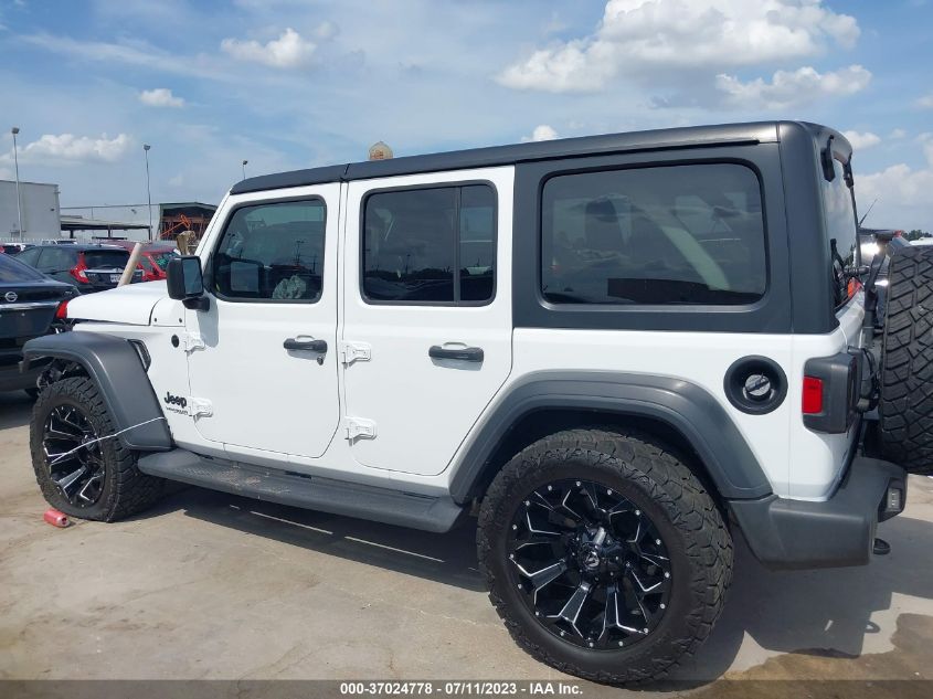 2020 JEEP WRANGLER UNLIMITED SPORT ALTITUDE - 1C4HJXDG8LW229477