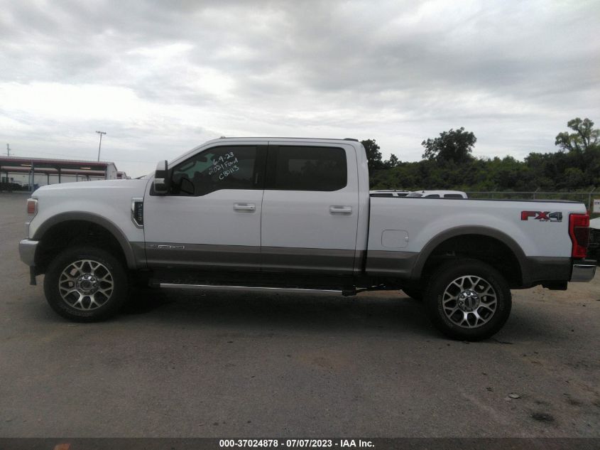 2021 FORD SUPER DUTY F-250 SRW XL/XLT/LARIAT - 1FT7W2BT6MEC80113