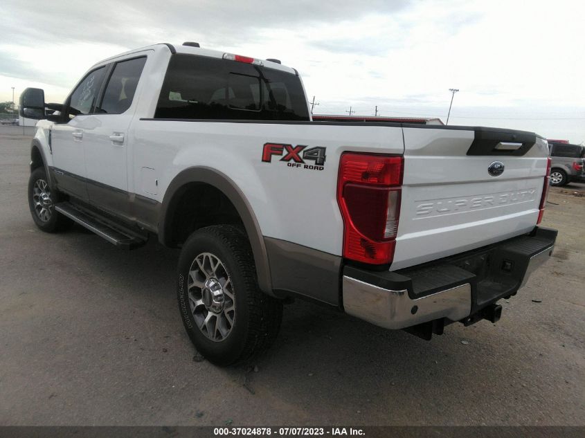 2021 FORD SUPER DUTY F-250 SRW XL/XLT/LARIAT - 1FT7W2BT6MEC80113