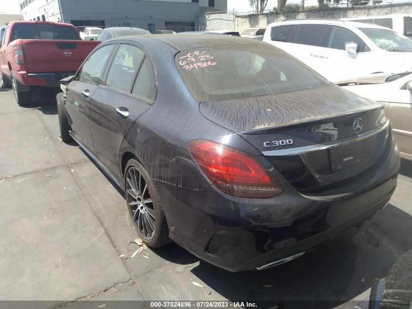 2020 MERCEDES-BENZ C-CLASS C 300 - W1KWF8DB3LR589375