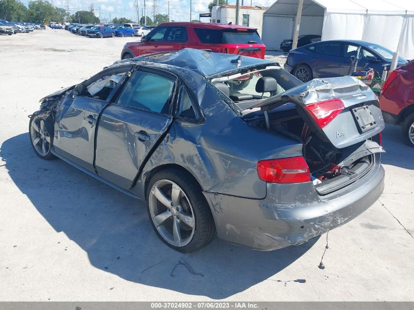 2014 AUDI A4 PREMIUM PLUS - WAUHFAFL1EN008026