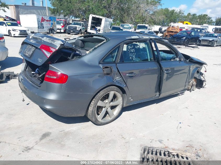 2014 AUDI A4 PREMIUM PLUS - WAUHFAFL1EN008026