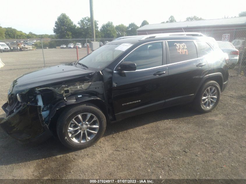 2021 JEEP CHEROKEE LATITUDE LUX - 1C4PJMMX4MD198381