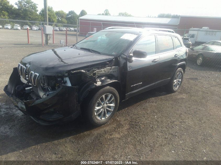 2021 JEEP CHEROKEE LATITUDE LUX - 1C4PJMMX4MD198381