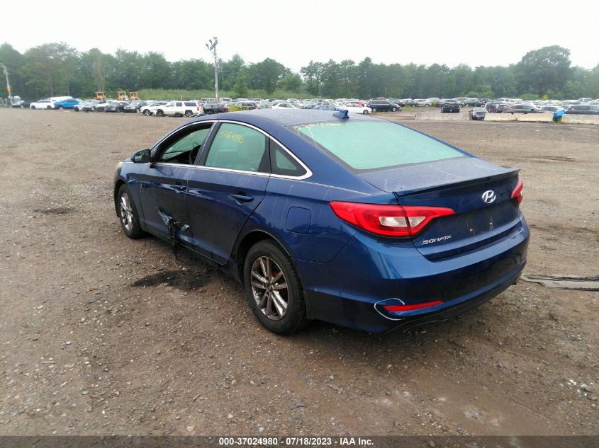 2017 HYUNDAI SONATA SE - 5NPE24AF5HH596151