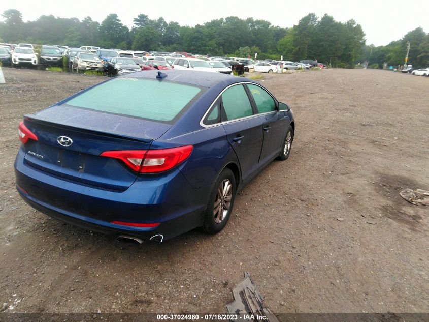 2017 HYUNDAI SONATA SE - 5NPE24AF5HH596151