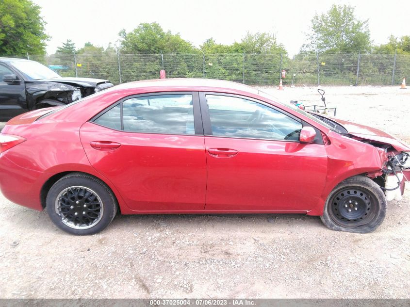 2014 TOYOTA COROLLA L/LE/S/S PLUS/LE PLUS - 2T1BURHE7EC088320