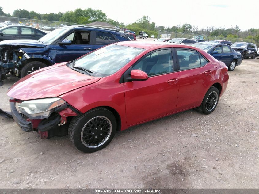 2014 TOYOTA COROLLA L/LE/S/S PLUS/LE PLUS - 2T1BURHE7EC088320