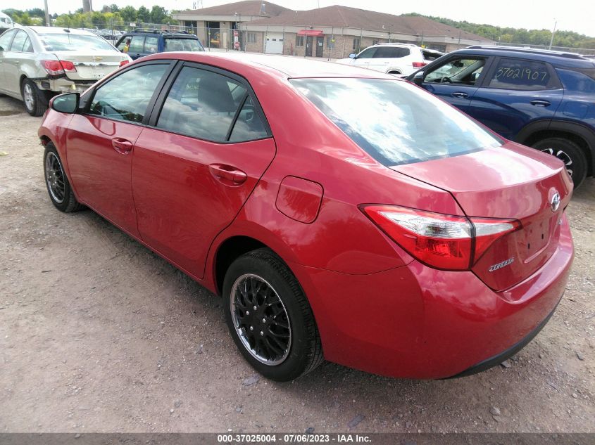 2014 TOYOTA COROLLA L/LE/S/S PLUS/LE PLUS - 2T1BURHE7EC088320
