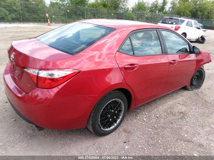 2014 TOYOTA COROLLA L/LE/S/S PLUS/LE PLUS - 2T1BURHE7EC088320