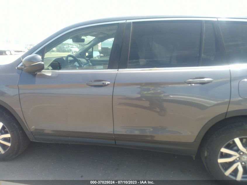 2022 HONDA PILOT EX-L - 5FNYF6H55NB017521