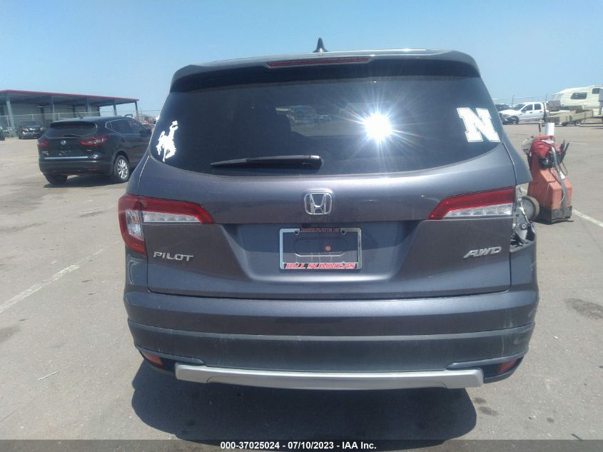 2022 HONDA PILOT EX-L - 5FNYF6H55NB017521