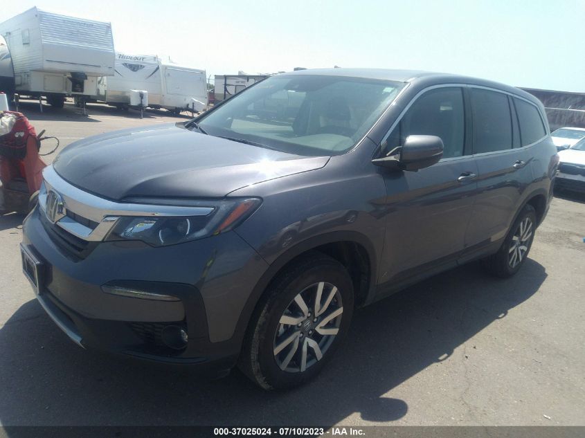 2022 HONDA PILOT EX-L - 5FNYF6H55NB017521