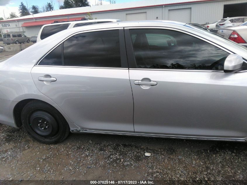 2013 TOYOTA CAMRY L/LE/SE/XLE - 4T4BF1FK4DR318421