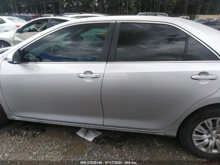2013 TOYOTA CAMRY L/LE/SE/XLE - 4T4BF1FK4DR318421