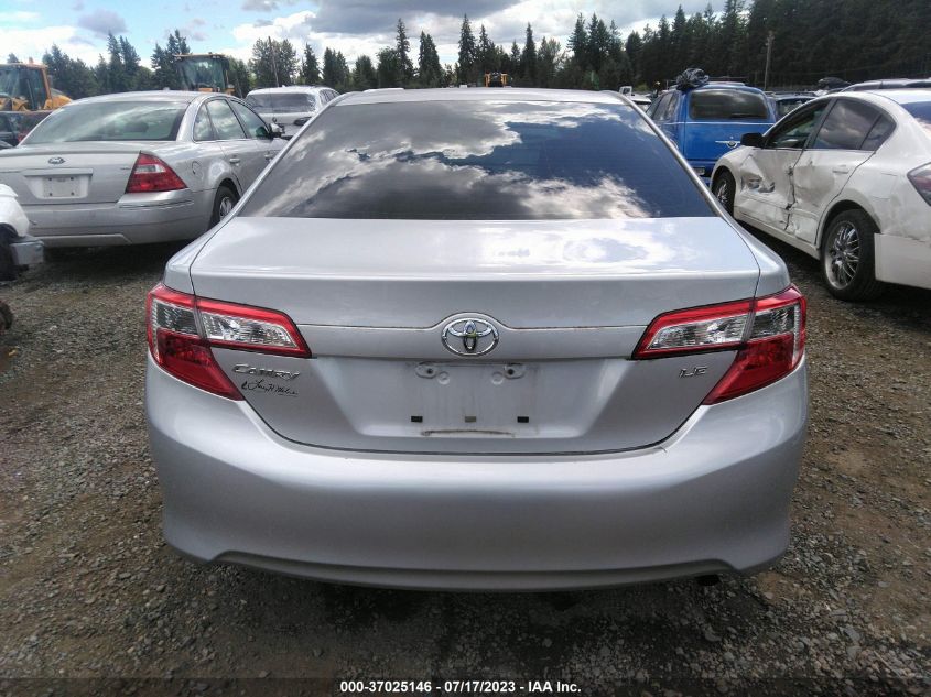 2013 TOYOTA CAMRY L/LE/SE/XLE - 4T4BF1FK4DR318421