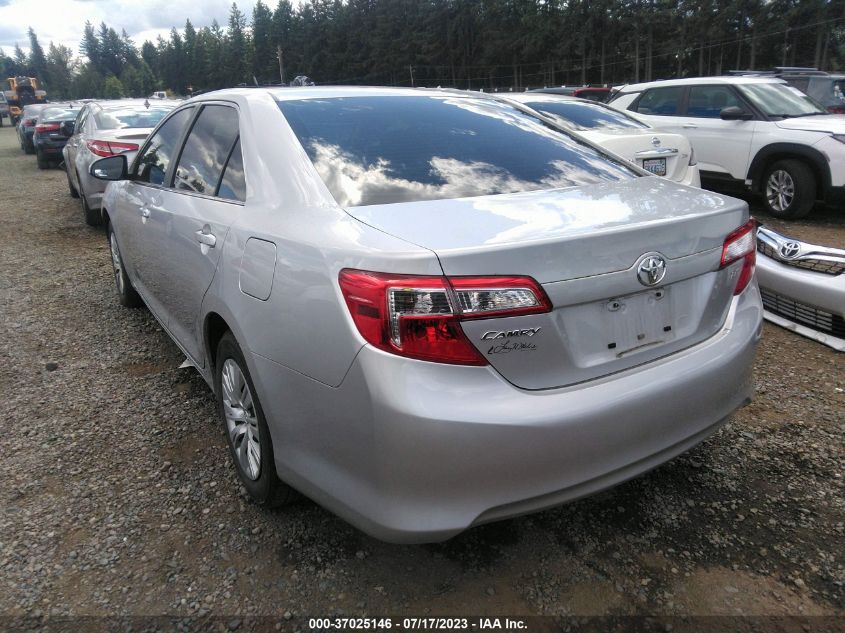 2013 TOYOTA CAMRY L/LE/SE/XLE - 4T4BF1FK4DR318421
