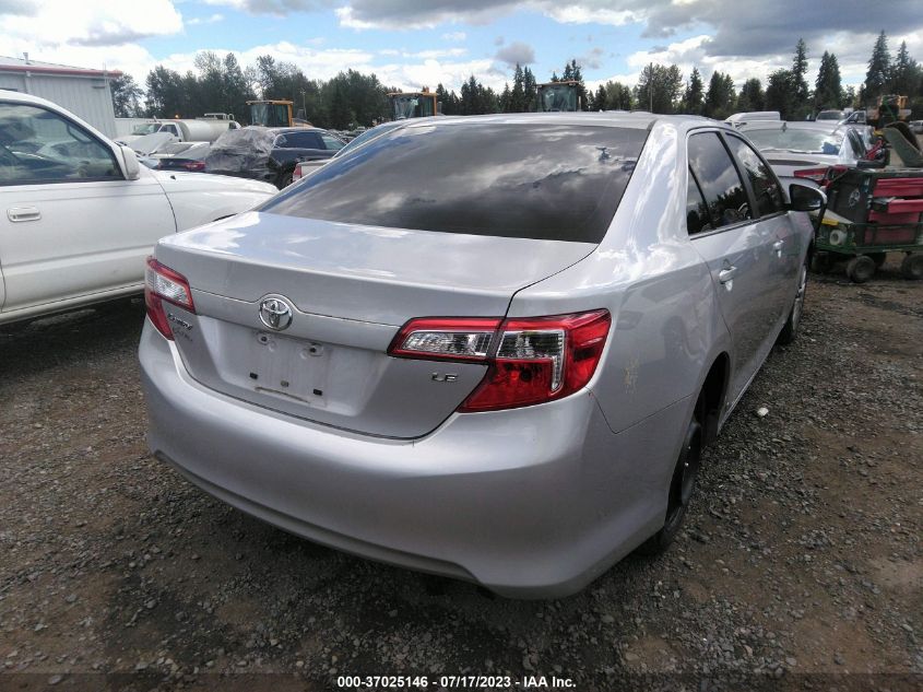 2013 TOYOTA CAMRY L/LE/SE/XLE - 4T4BF1FK4DR318421