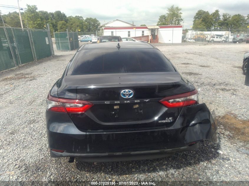 2021 TOYOTA CAMRY HYBRID LE - 4T1C31AK3MU566142