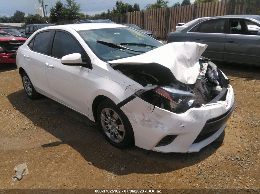 2016 TOYOTA COROLLA L/LE/S/S PLUS/LE PLUS - 5YFBURHE1GP478185