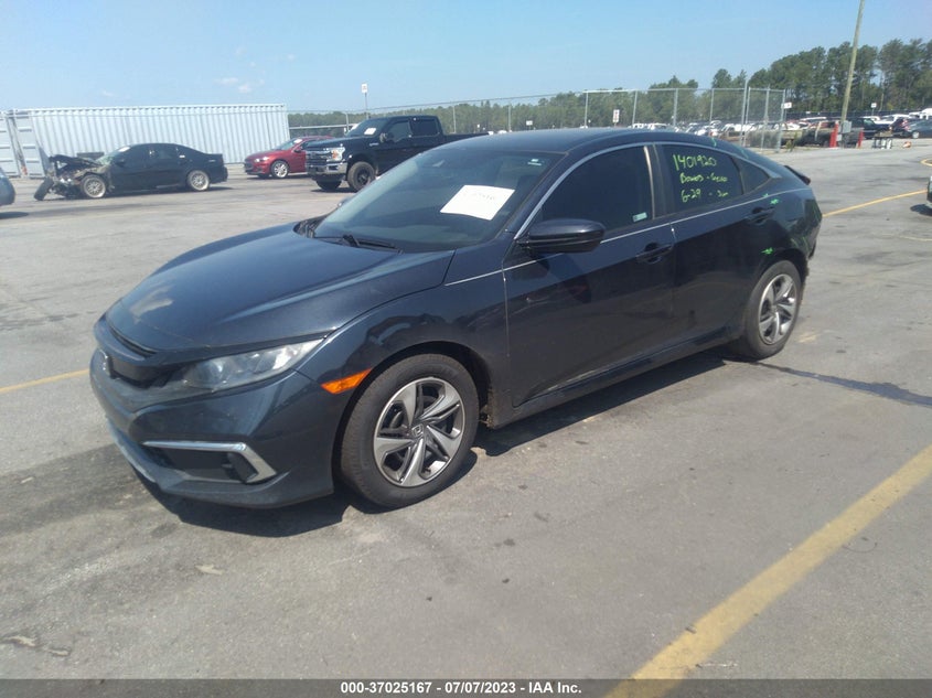 VIN 19XFC2F66KE023768 2019 HONDA CIVIC SEDAN LX