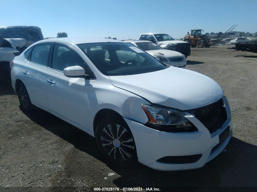 2015 NISSAN SENTRA S - 3N1AB7AP9FY372537