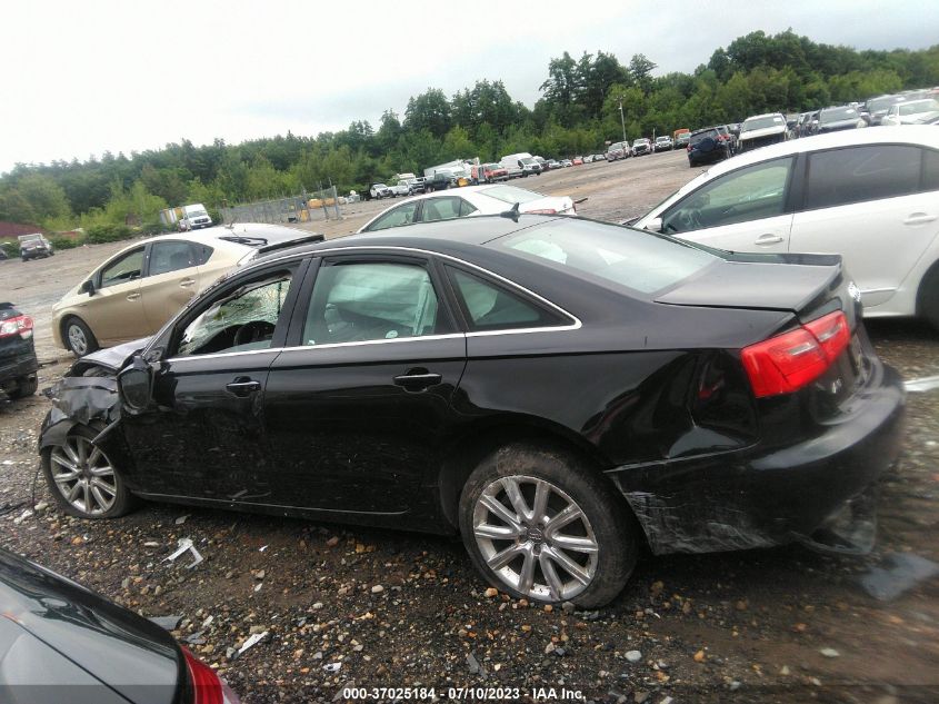 2014 AUDI A6 PREMIUM PLUS - WAUGFAFC1EN075592