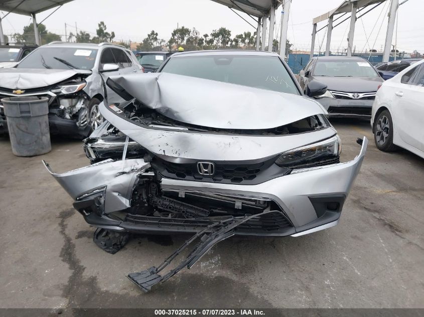 2022 HONDA CIVIC HATCHBACK SPORT - 19XFL2H88NE010359