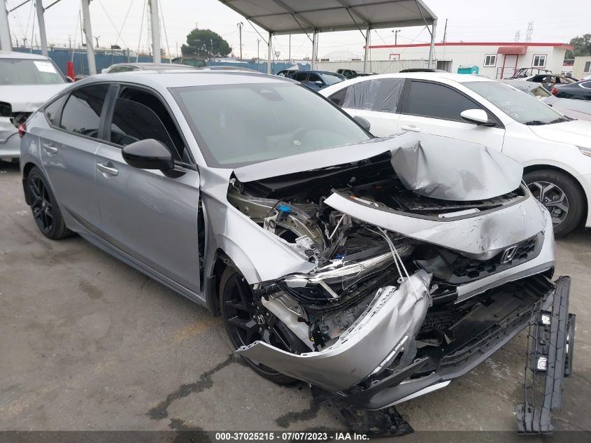 2022 HONDA CIVIC HATCHBACK SPORT - 19XFL2H88NE010359