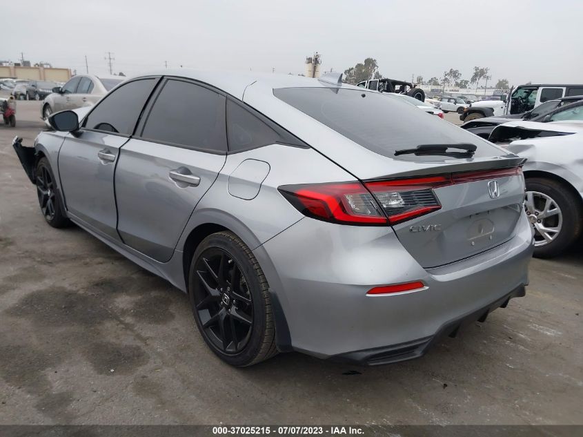 2022 HONDA CIVIC HATCHBACK SPORT - 19XFL2H88NE010359